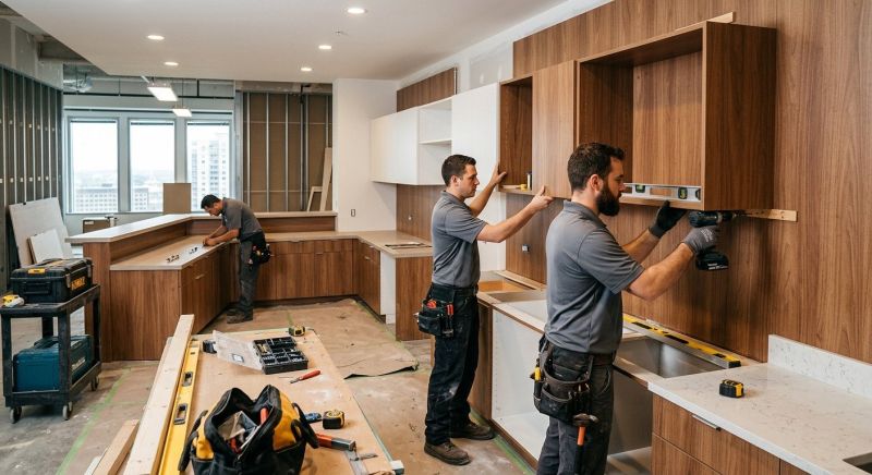 Glazed Cabinets Installation in Terre Haute, IN