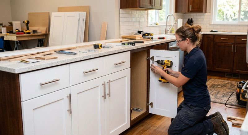 Kitchen Cabinets Refacing in Bloomington, IN