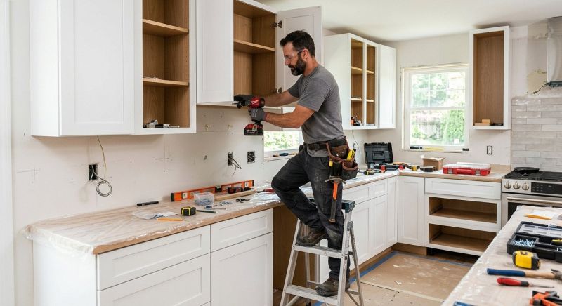 Kitchen Shelving Installation in Carmel, IN