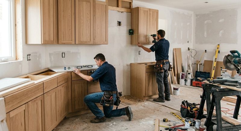 Pine Cabinets Installation in Terre Haute, IN