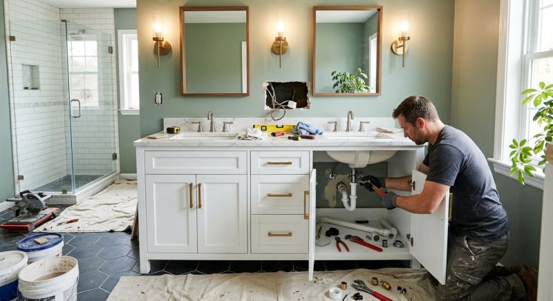 Vanity Installation in Carmel, IN