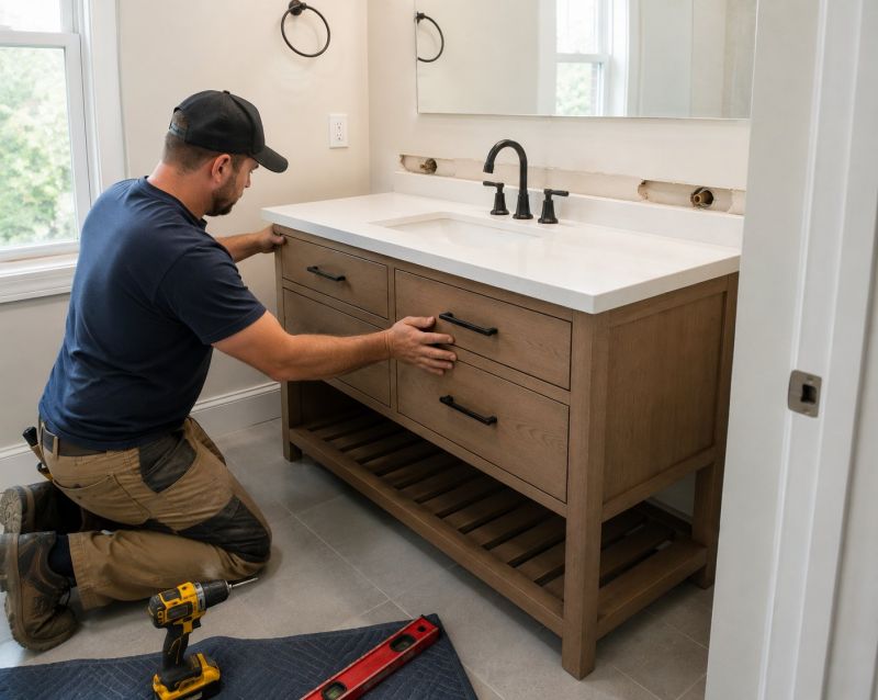 Vanity Installation in Muncie, IN